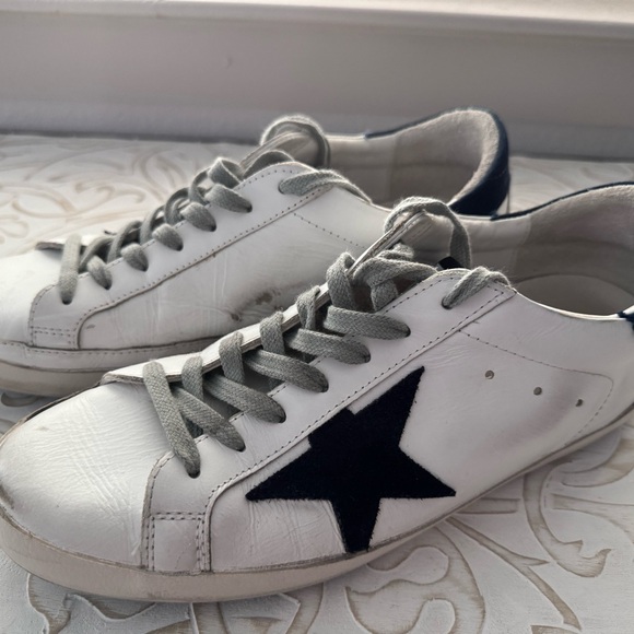 Golden Goose Superstar Sneakers, Size US 8 - Picture 1 of 9